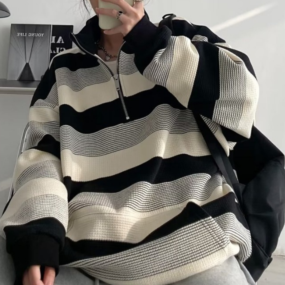 Japanese Retro Loose Sweatshirt