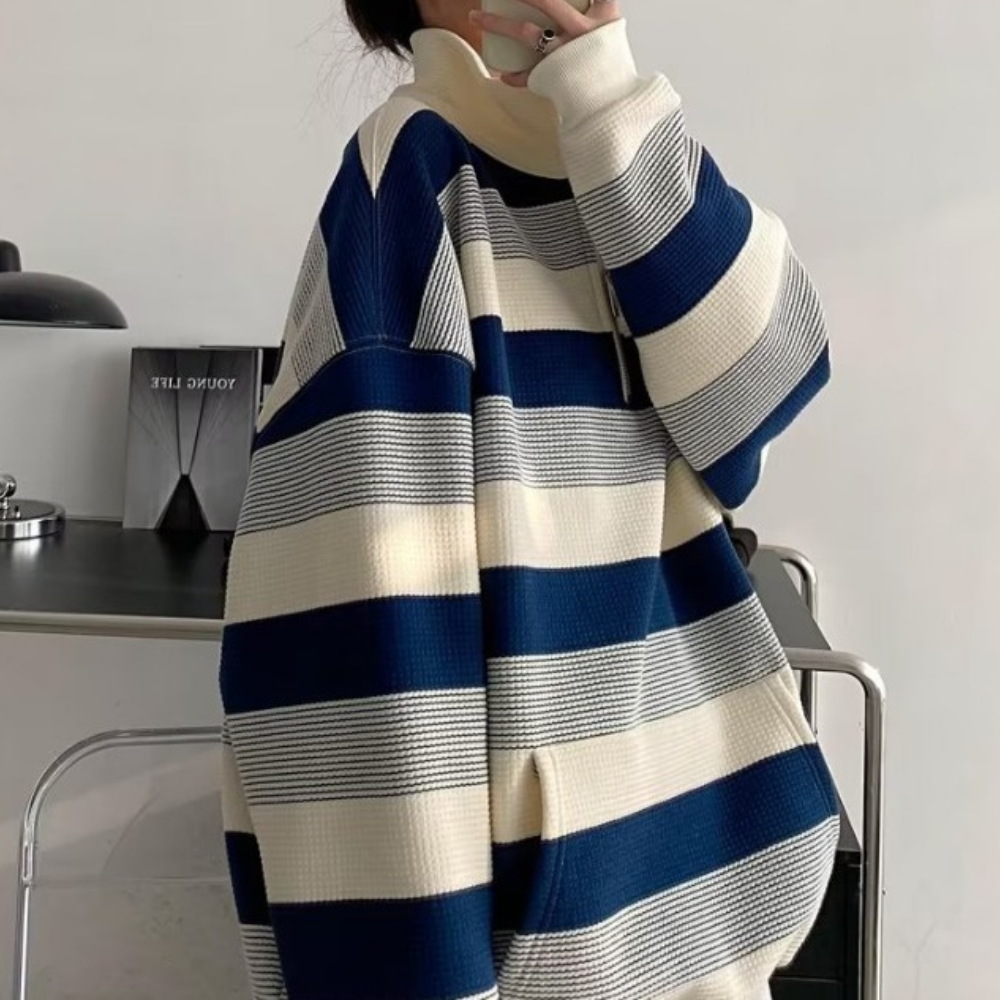 Japanese Retro Loose Sweatshirt