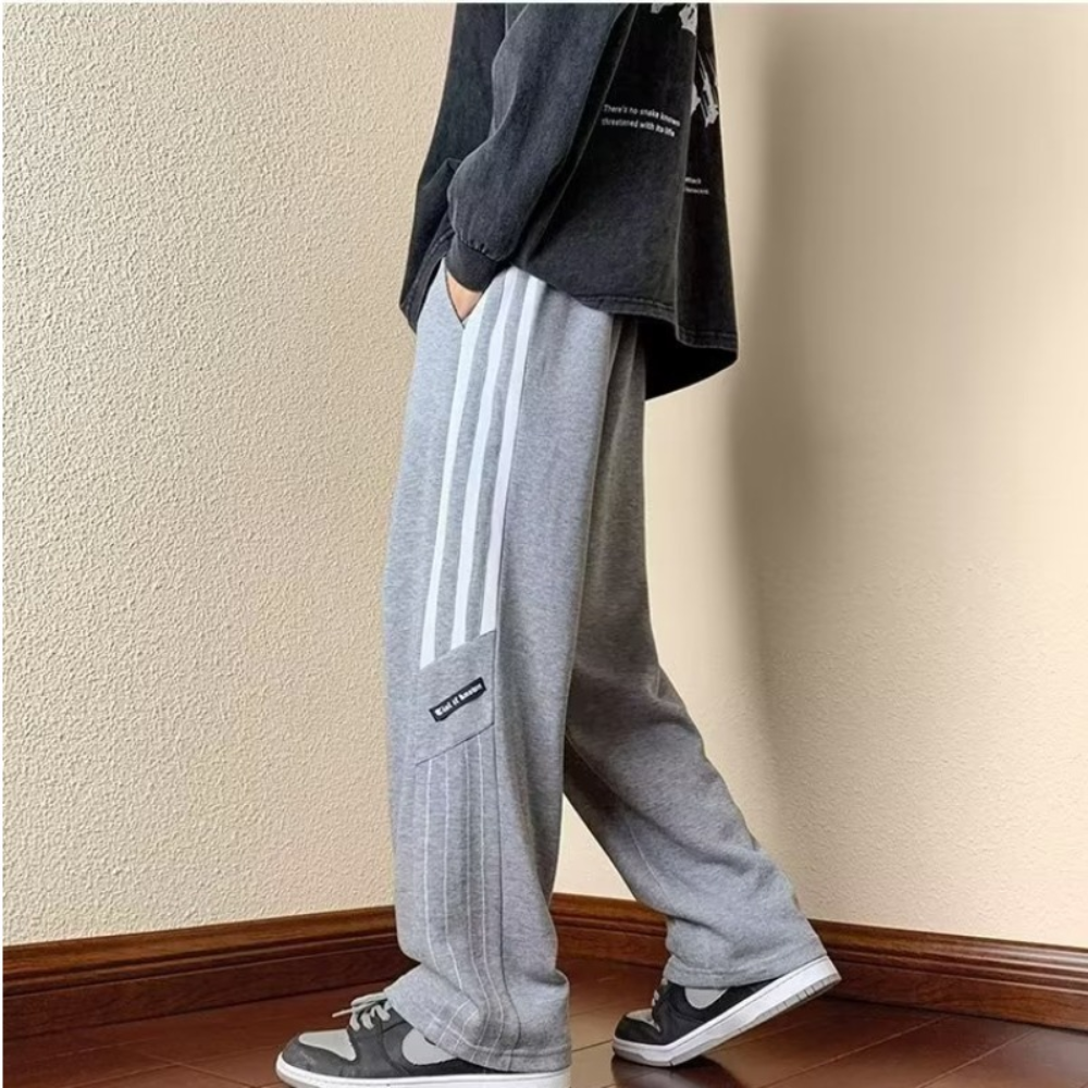 Classic Side Stripe Casual Sweatpants