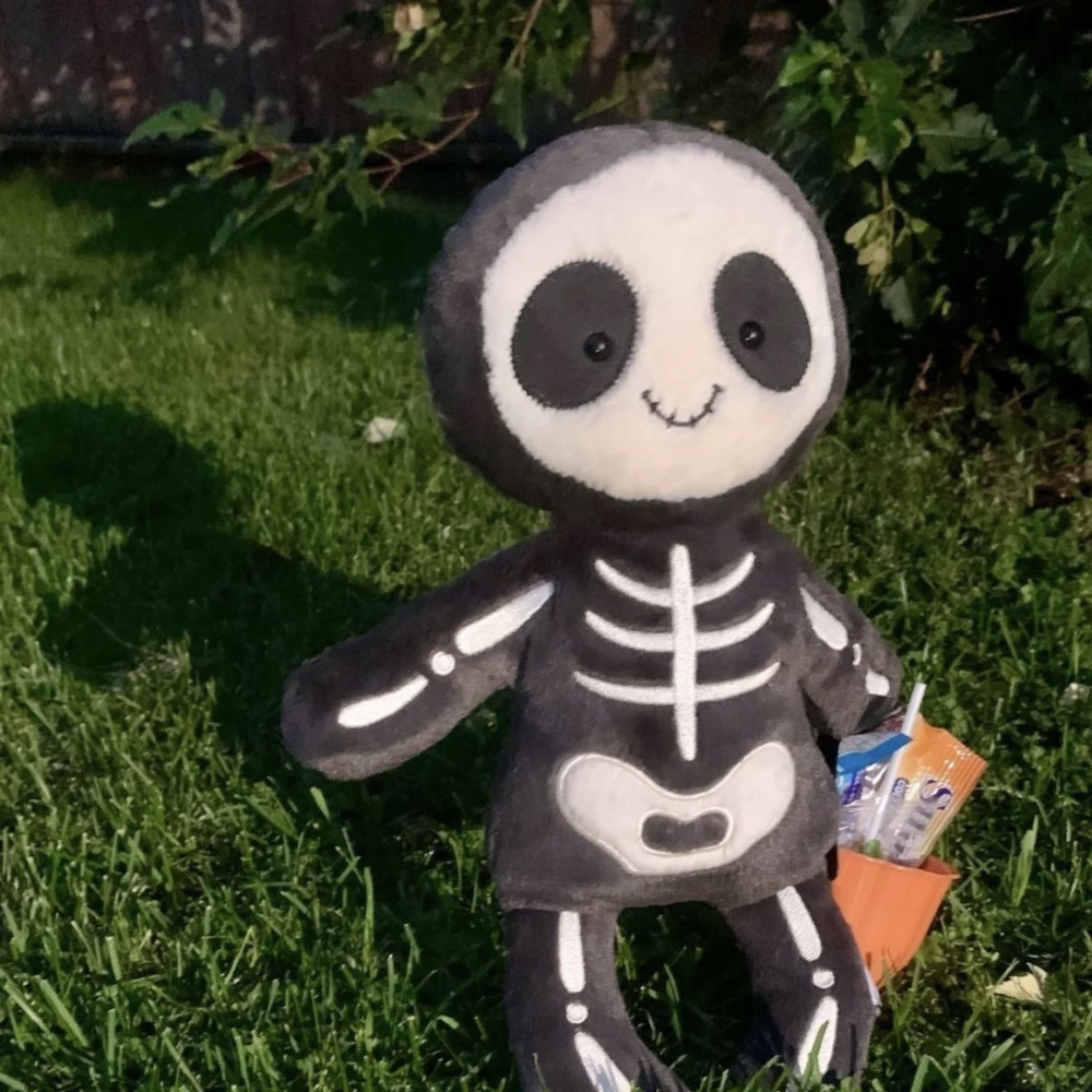 Skeleton Plush Doll