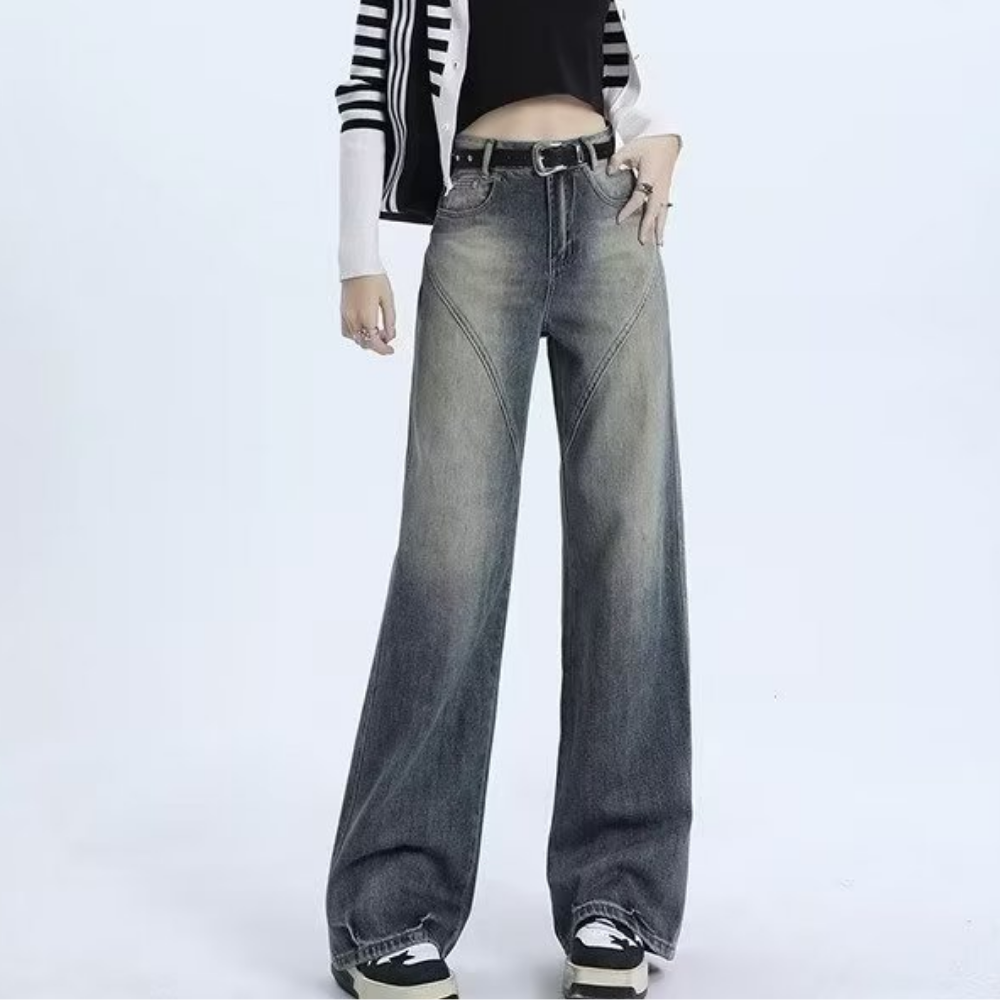 Women's Versatile Distressed Denim