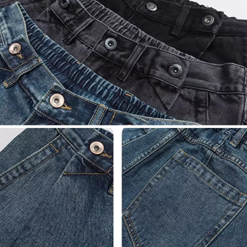 Street Old School Loose Rendy Versatile Harem Jeans