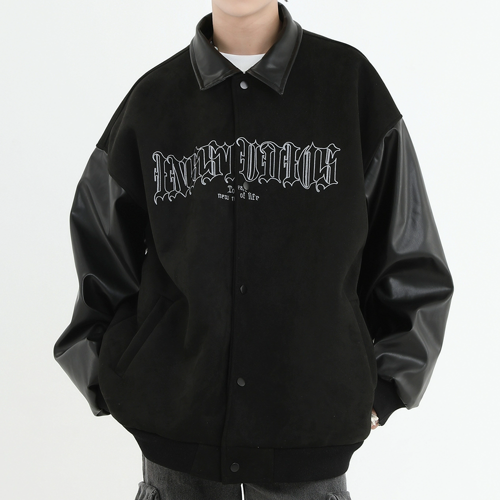 Vintage Suede Embroidery Jacket