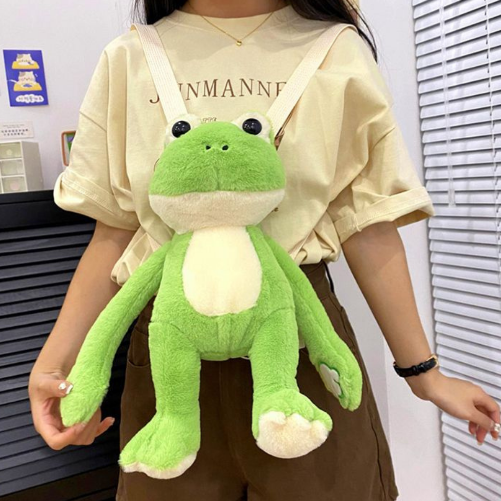 Cute Frog Doll Bag