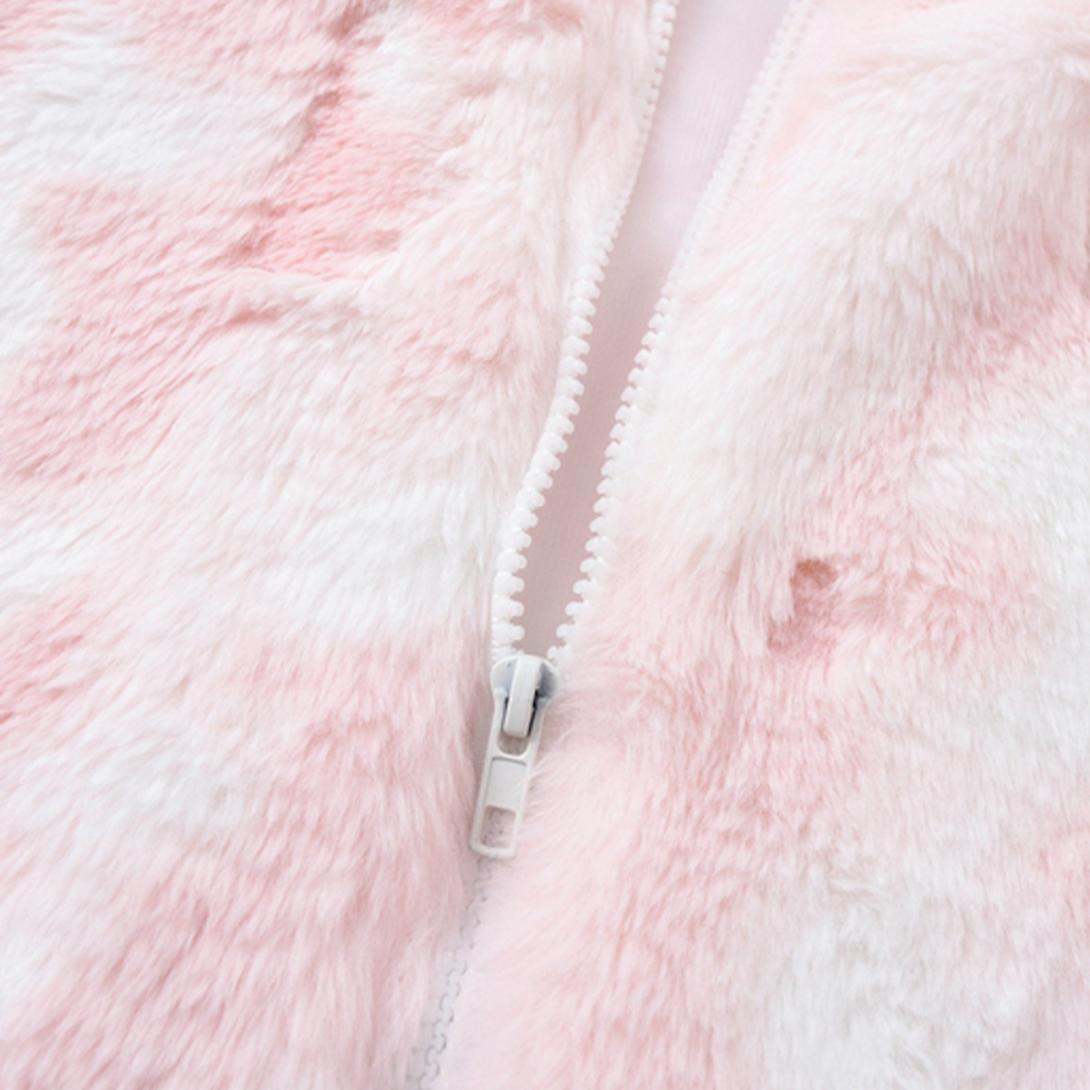 Tie Dye Rabbit Coat
