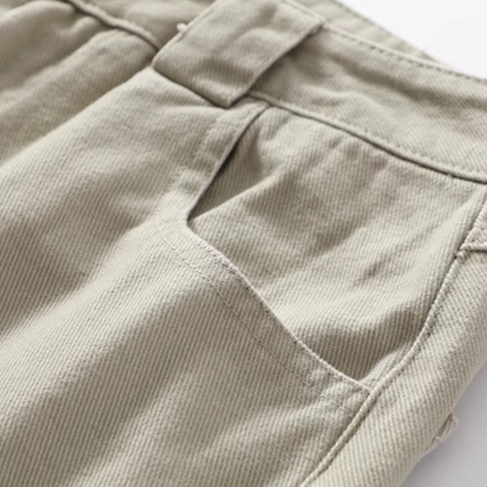 Heavyweight Cotton Multi-Pocket Cargo Pants