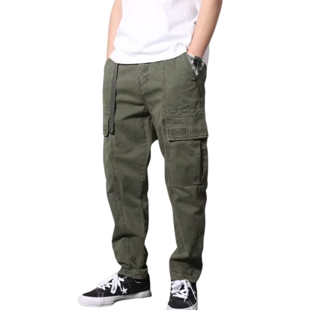 Japanese Belt Cargo Pants