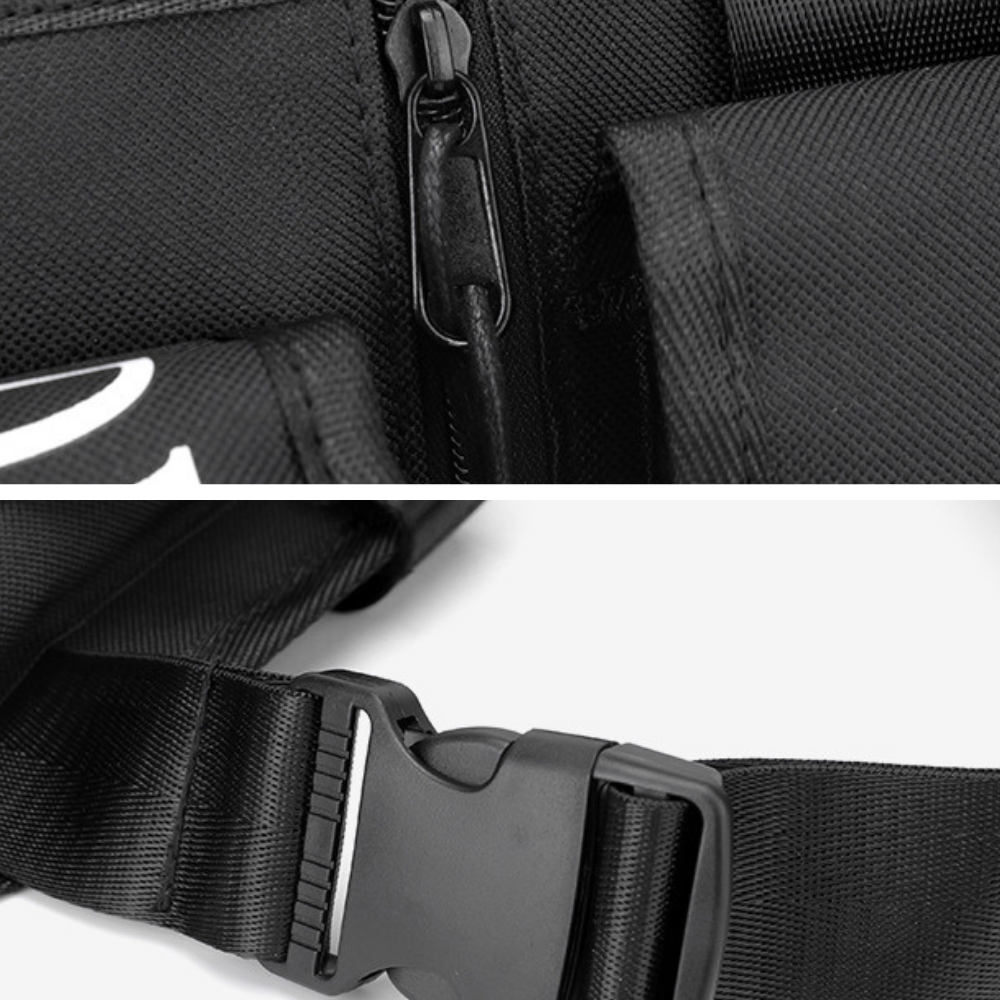 Tactical Multi-Pocket Canvas Chest Bag