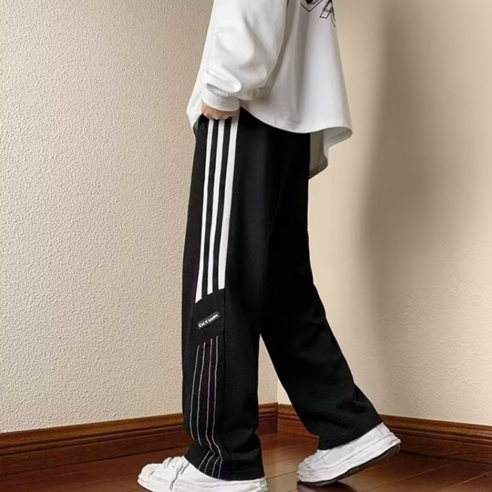 Classic Side Stripe Casual Sweatpants