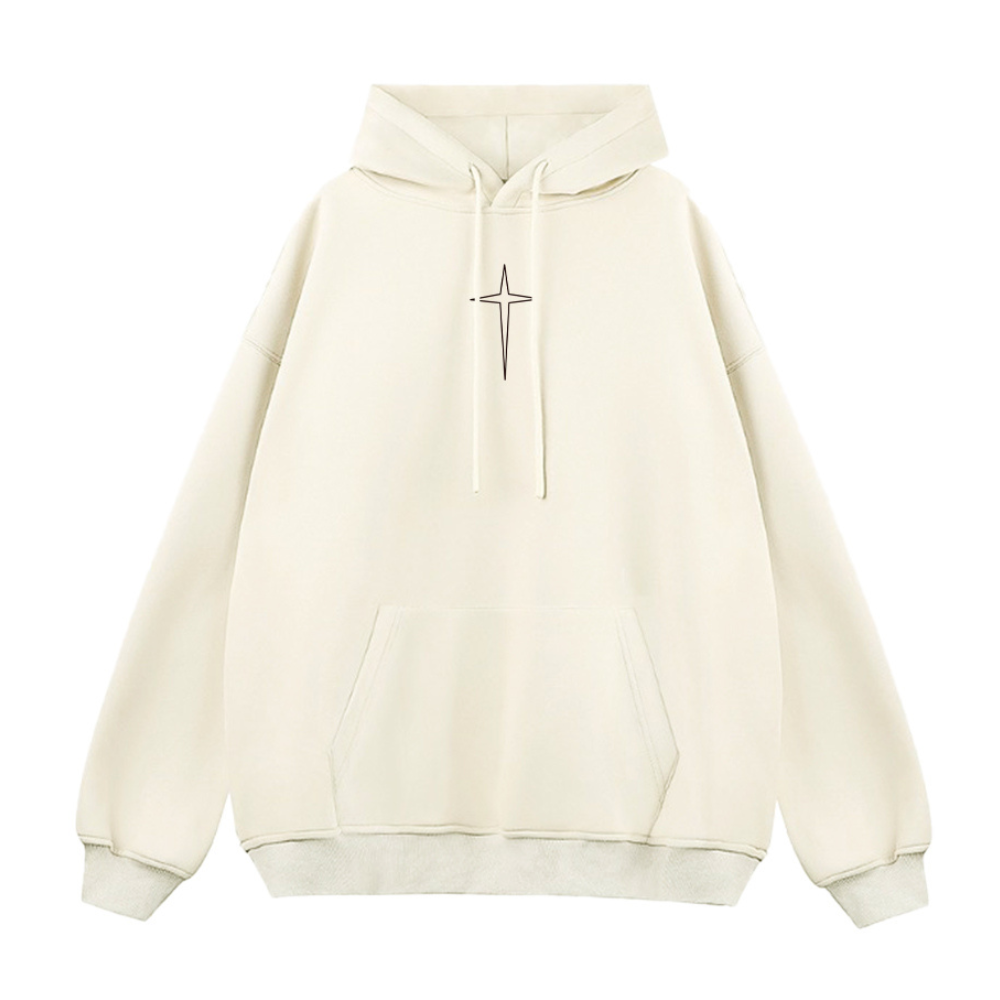 Past Future | Street Four-pointed Star Hoodie