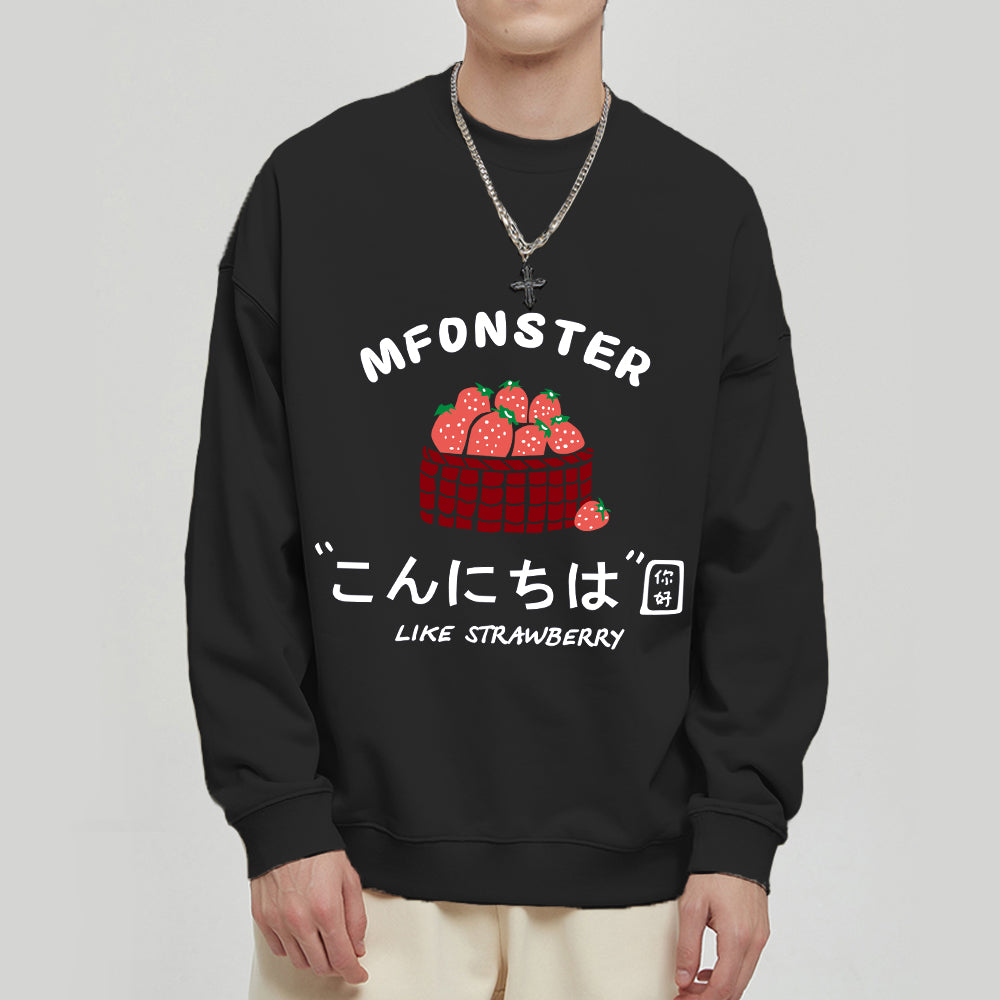 Japanese Strawberry Sweatshirt