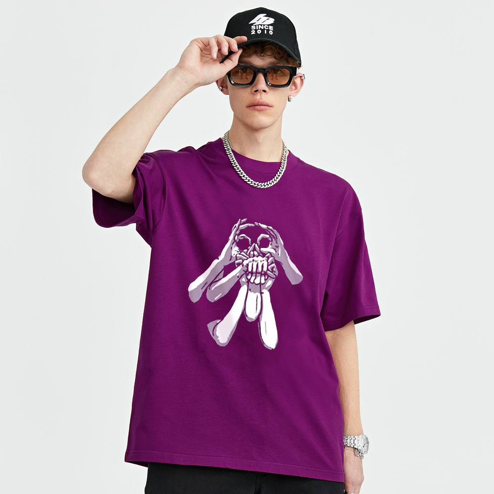 Scary Gesture Skull T-shirt