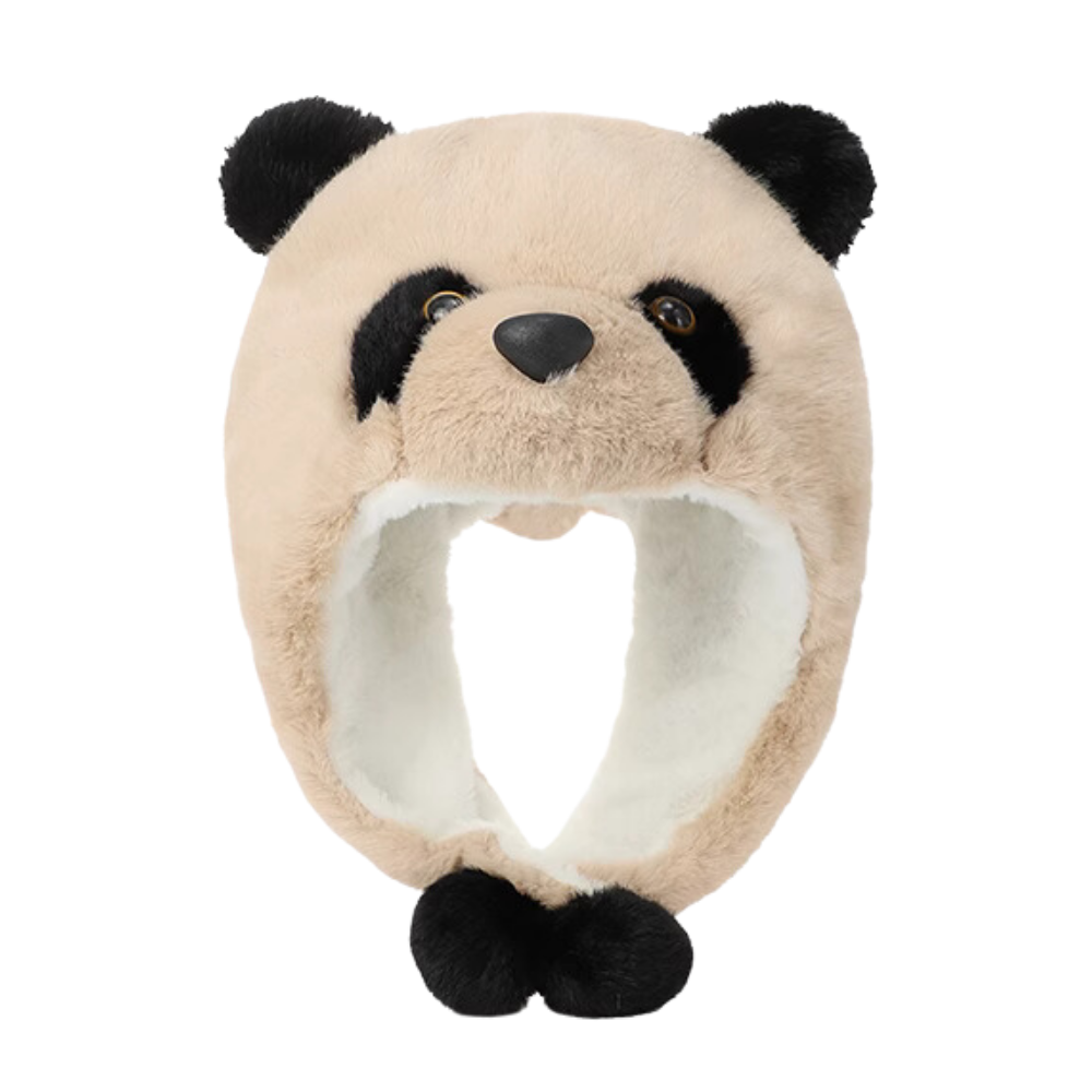 Panda Cycling Plush Hat