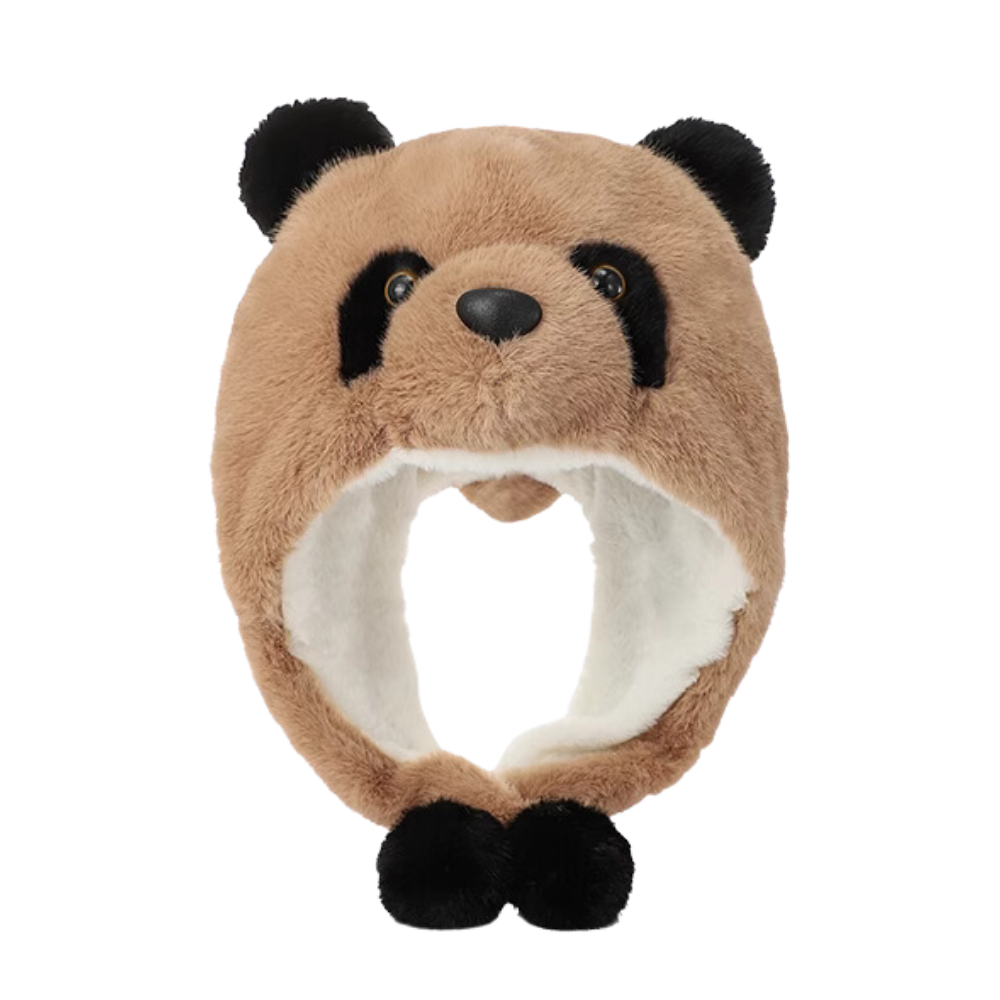 Panda Cycling Plush Hat