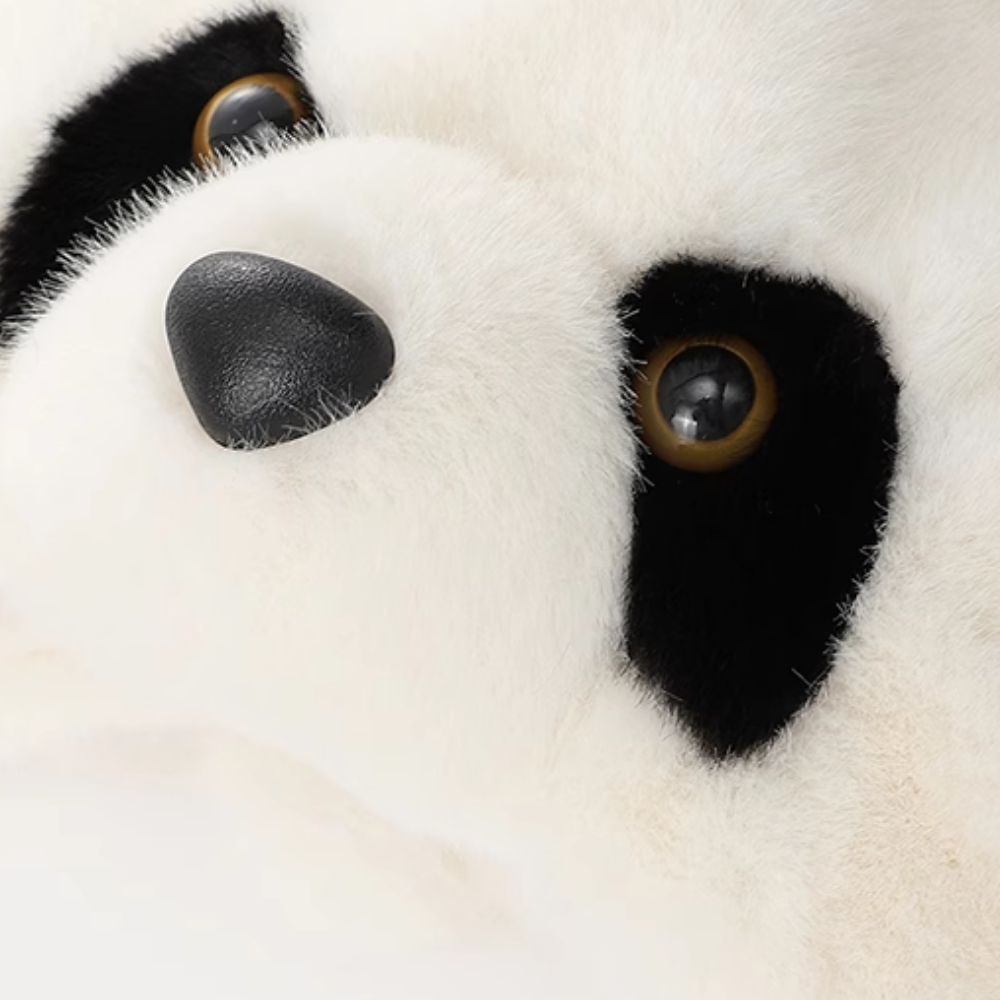 Panda Cycling Plush Hat