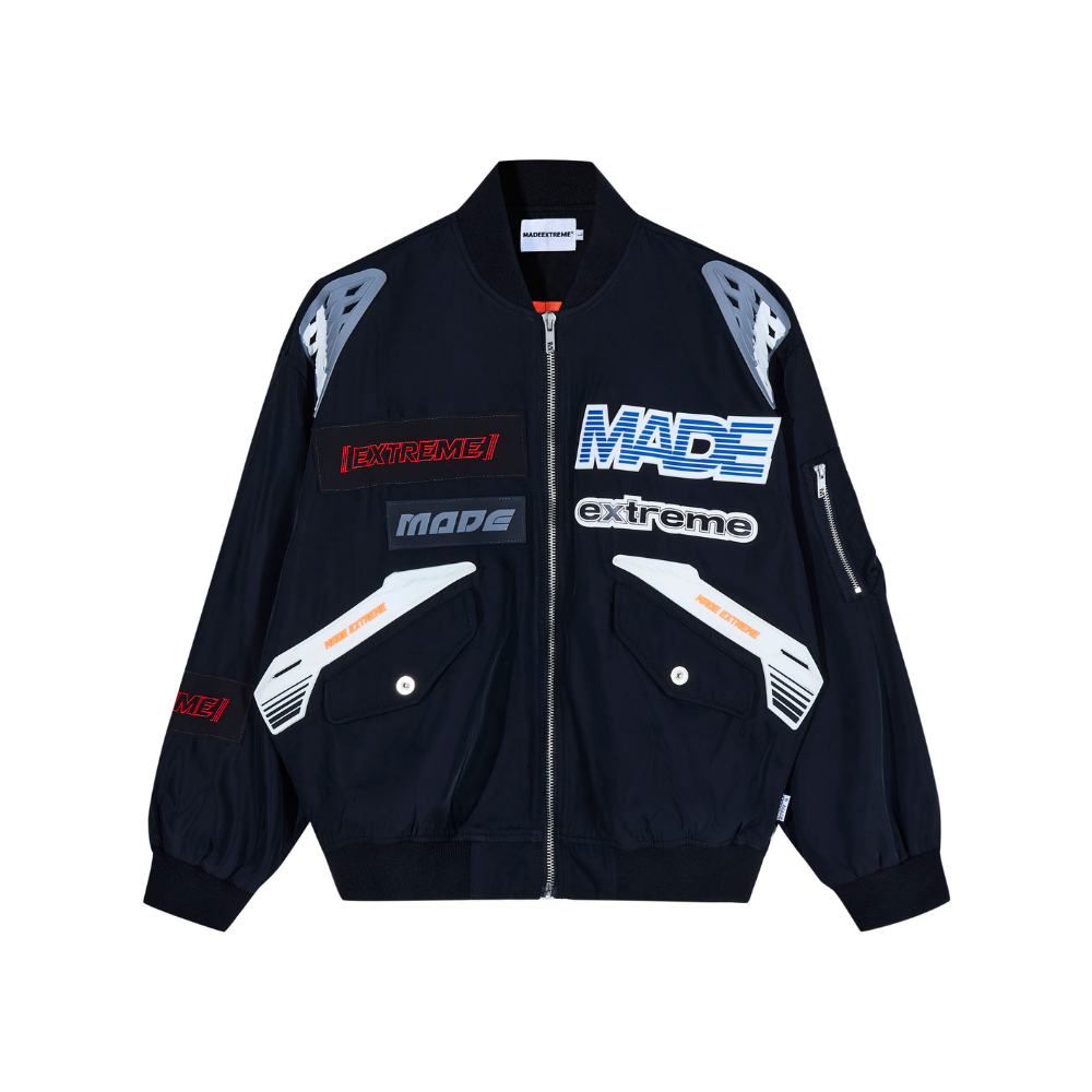 Motorcycle Style high street oxford cloth Jacket