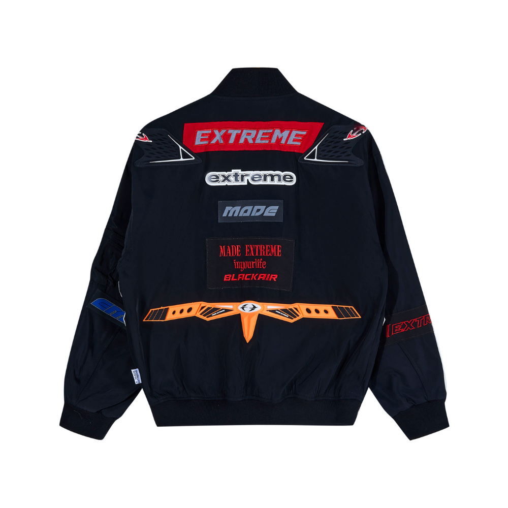 Motorcycle Style high street oxford cloth Jacket