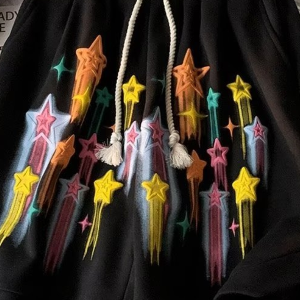 Street Pentagram Sports Cotton Shorts