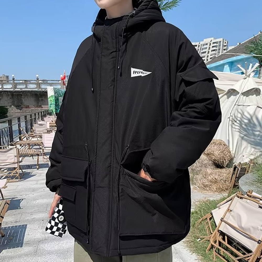 retro Japanese Thickened Workwear Style Coat