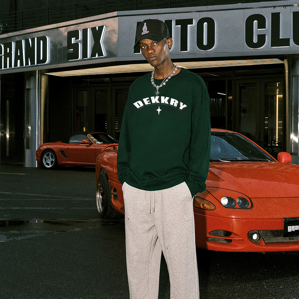 Vintage Loose Star Graphic Sweatshirt