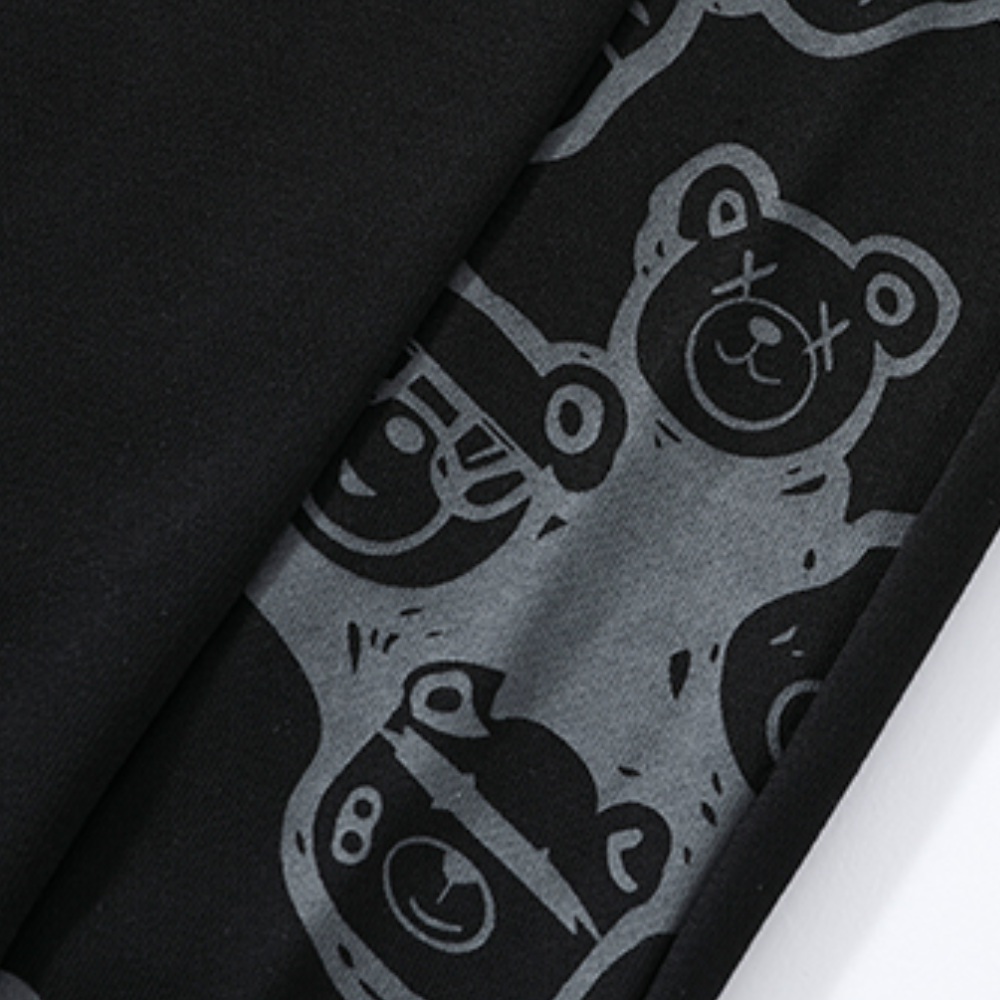 Funny Cartoon Bear Sweatpants