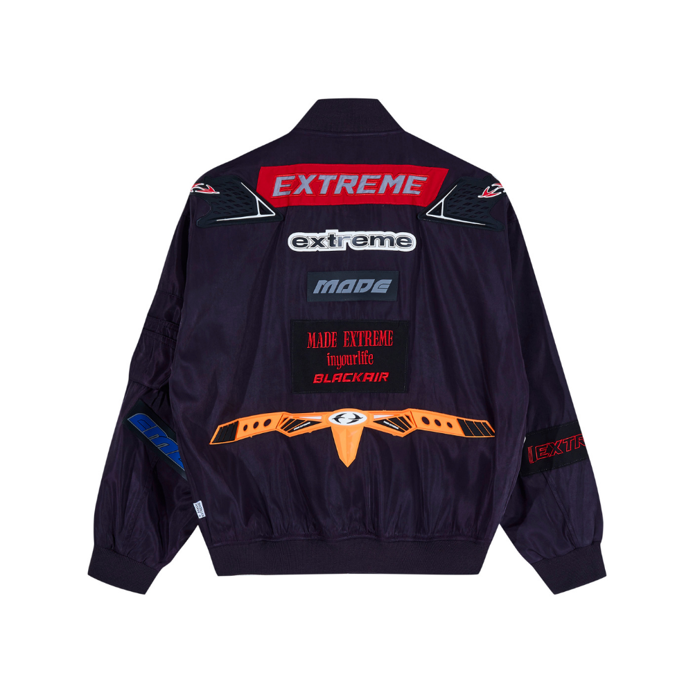 Motorcycle Style high street oxford cloth Jacket