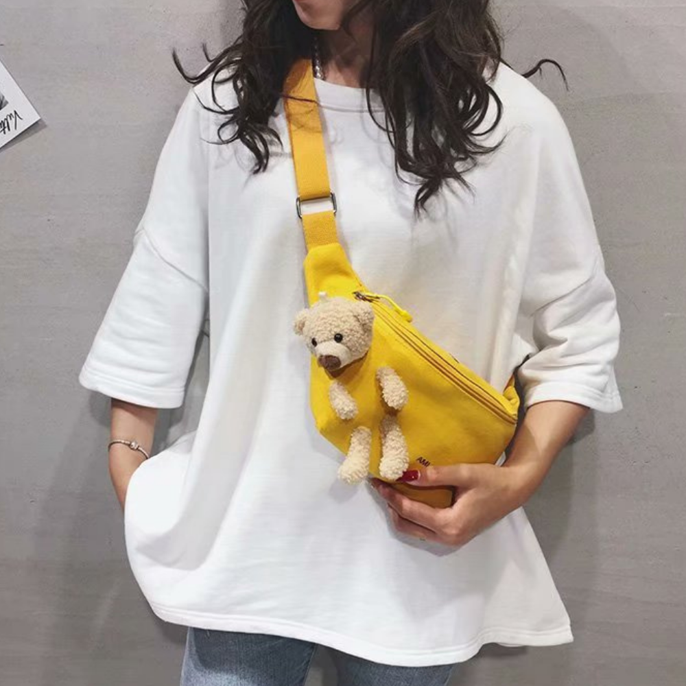 Cute Bear Chest Bag