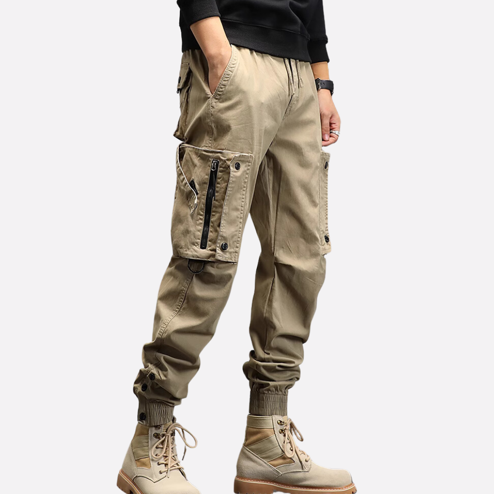 American Button Pocket Cargo Pants