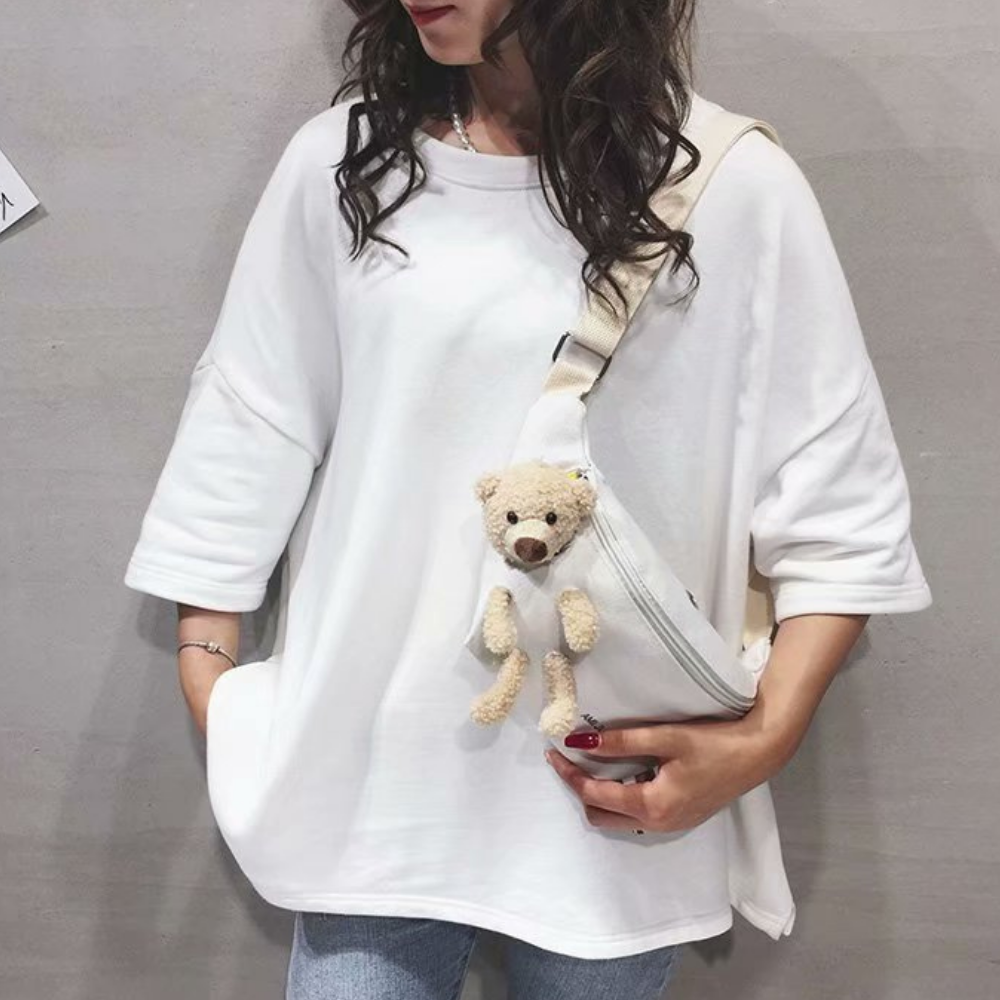 Cute Bear Chest Bag