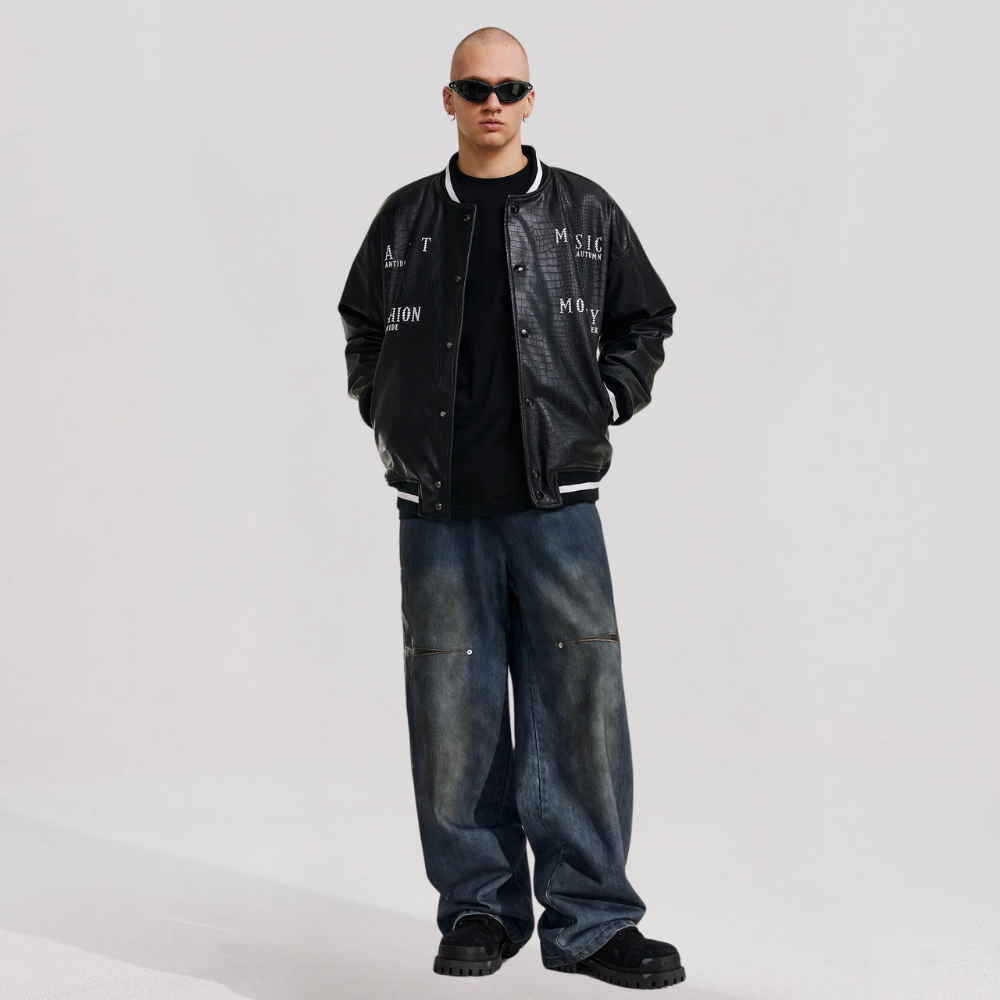 DF Heavy Studd Starburst Washed Jeans