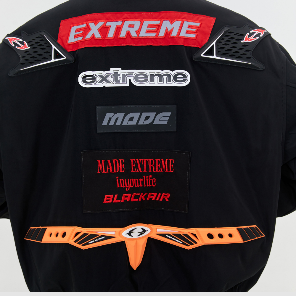 Motorcycle Style high street oxford cloth Jacket