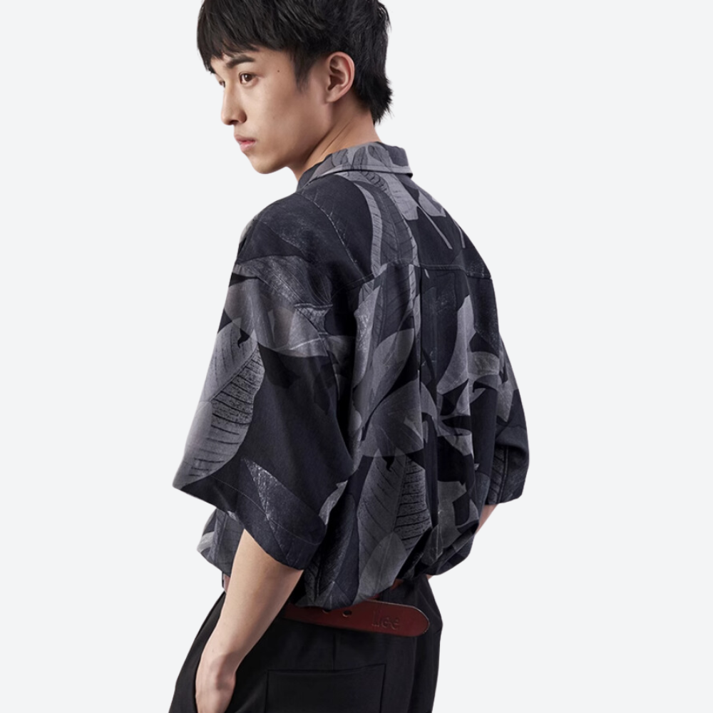 American Vintage Canvas Print Shirt