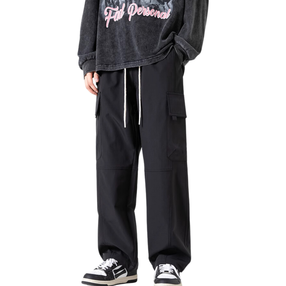 Casual Charge Drawstring Cargo Pants