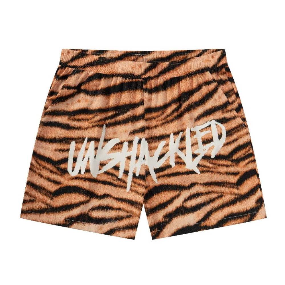 Modern Animal Collection Print Shorts