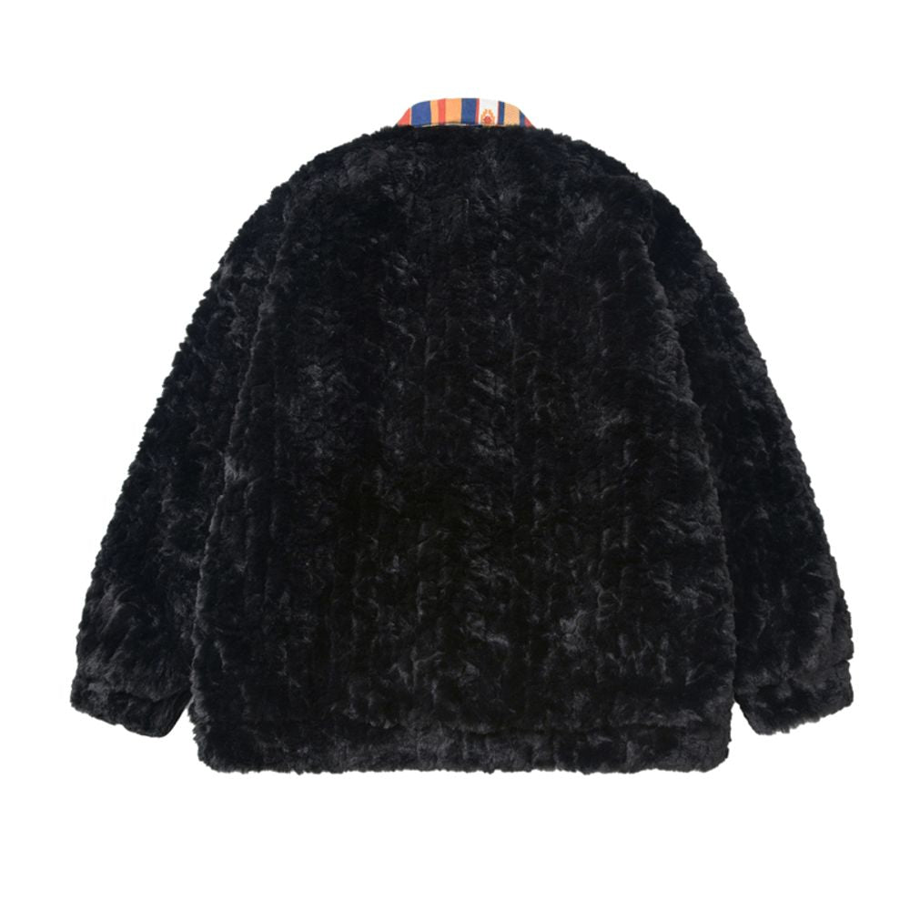 【NOW TREND】Famous Painting Patch Cotton Coat