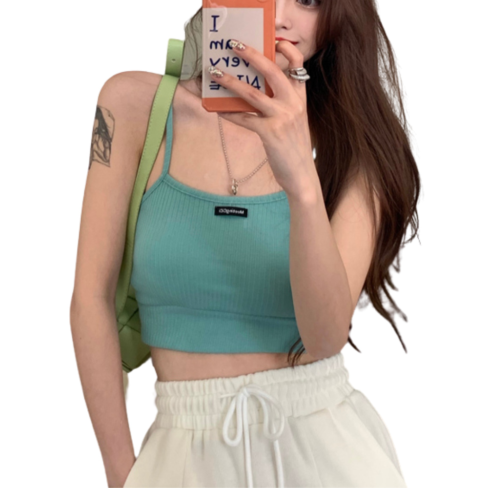 【Subscription】Women's Casual Cropped Cami Top