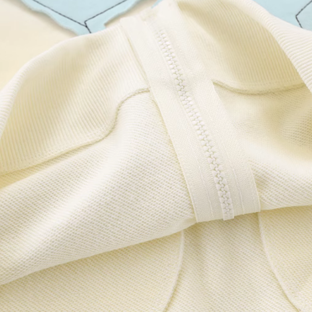 Japanese Bold Contrasting Star Hoodie