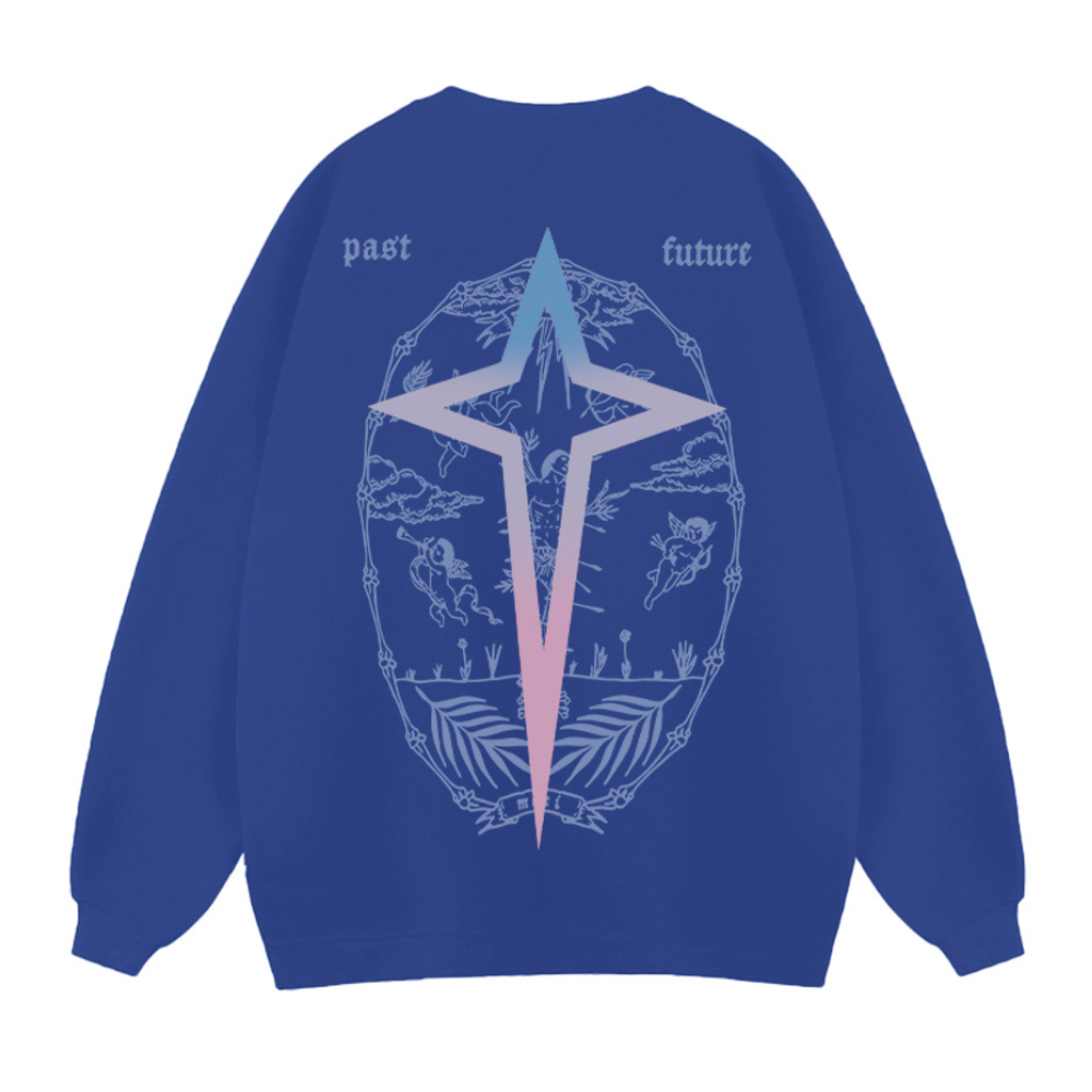 Past Future | High Street Star Angel Sweatshirt