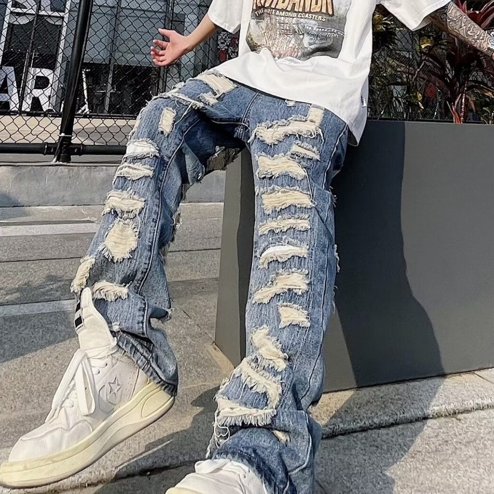 American Heavy Distressed Jeans