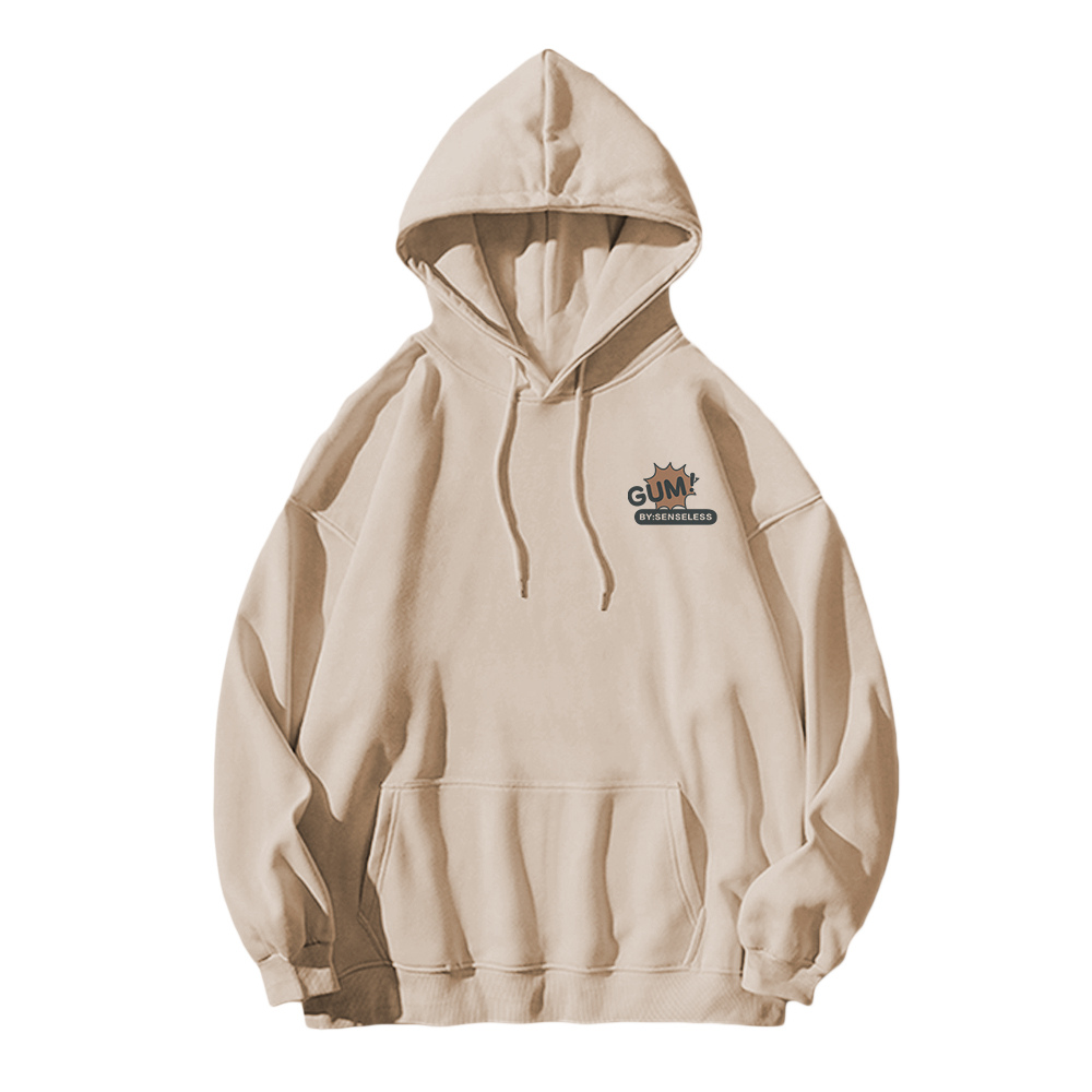 Japanese Retro Manga Print Hoodie