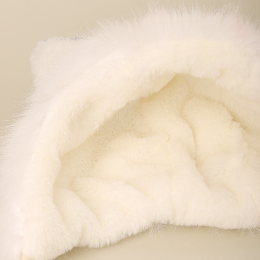 Raccoon Windproof Plush Hat