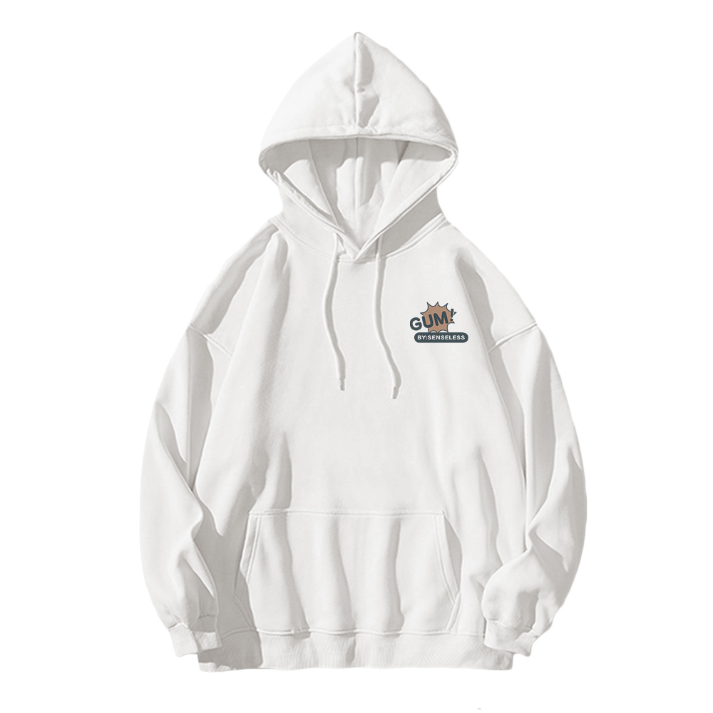 Japanese Retro Manga Print Hoodie