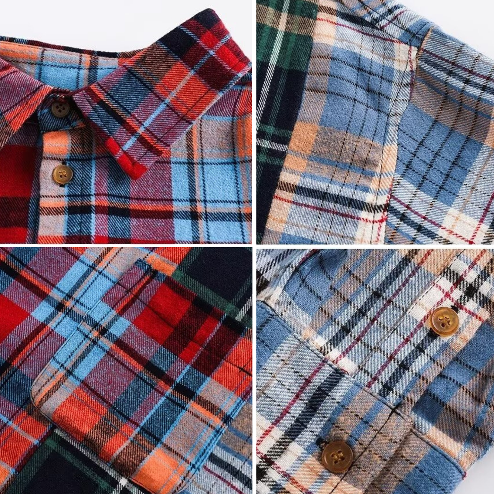 American Patchwork Mosaic Shirt