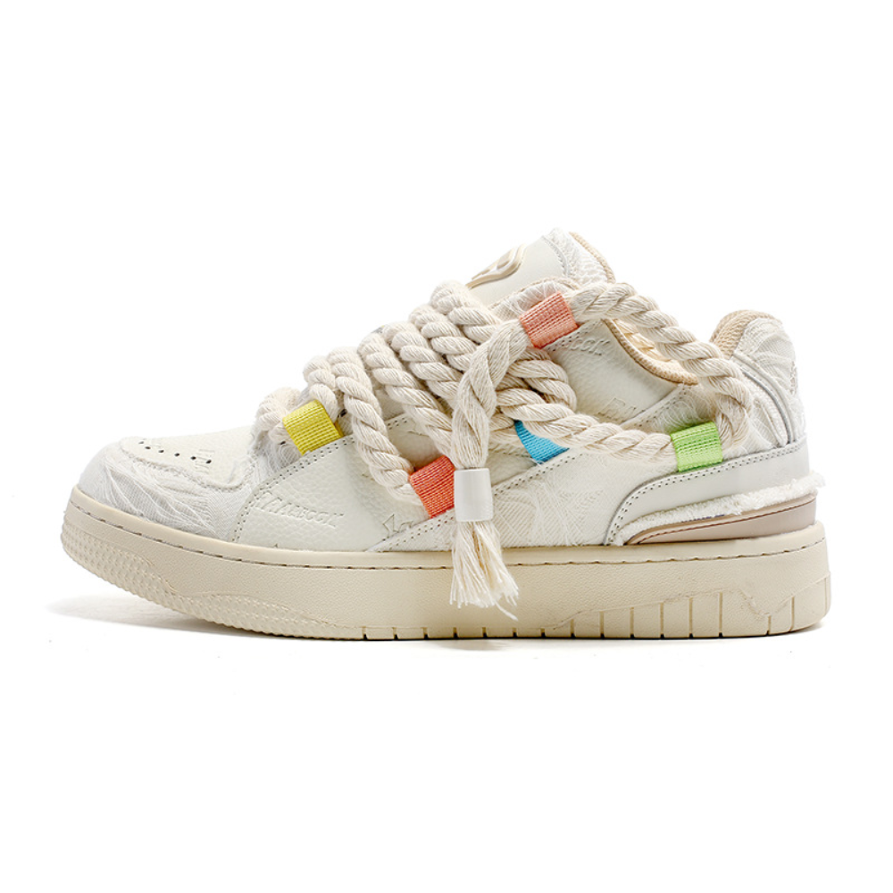 Street Worn Distressed Casual Shoes