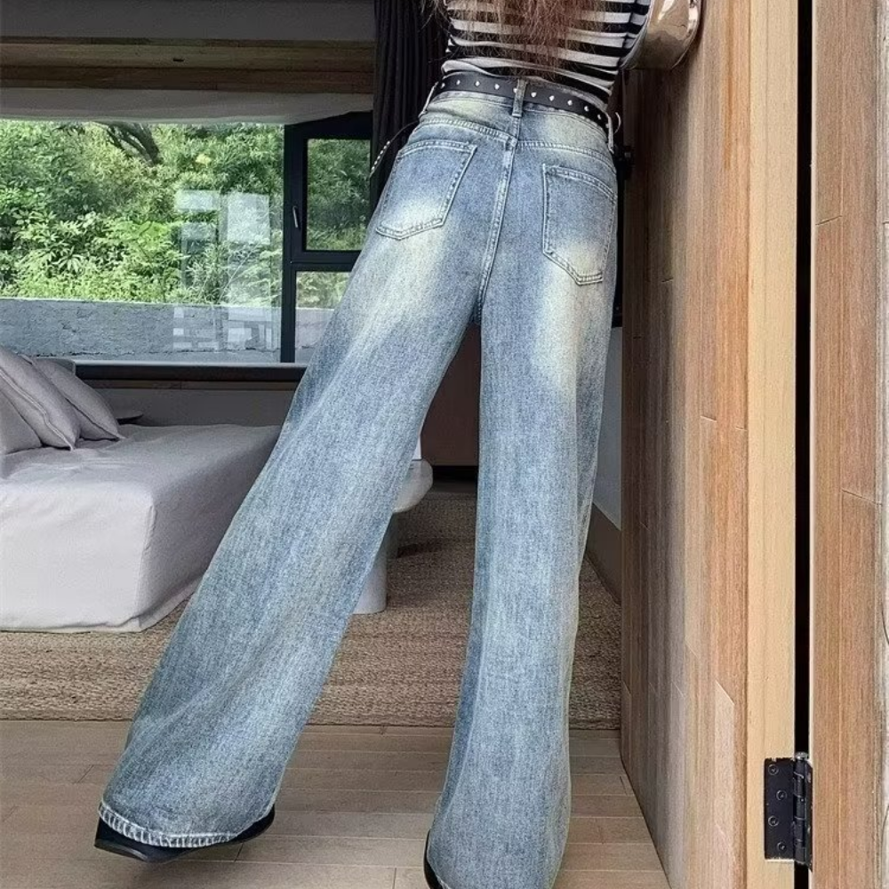 Women's Versatile Distressed Denim