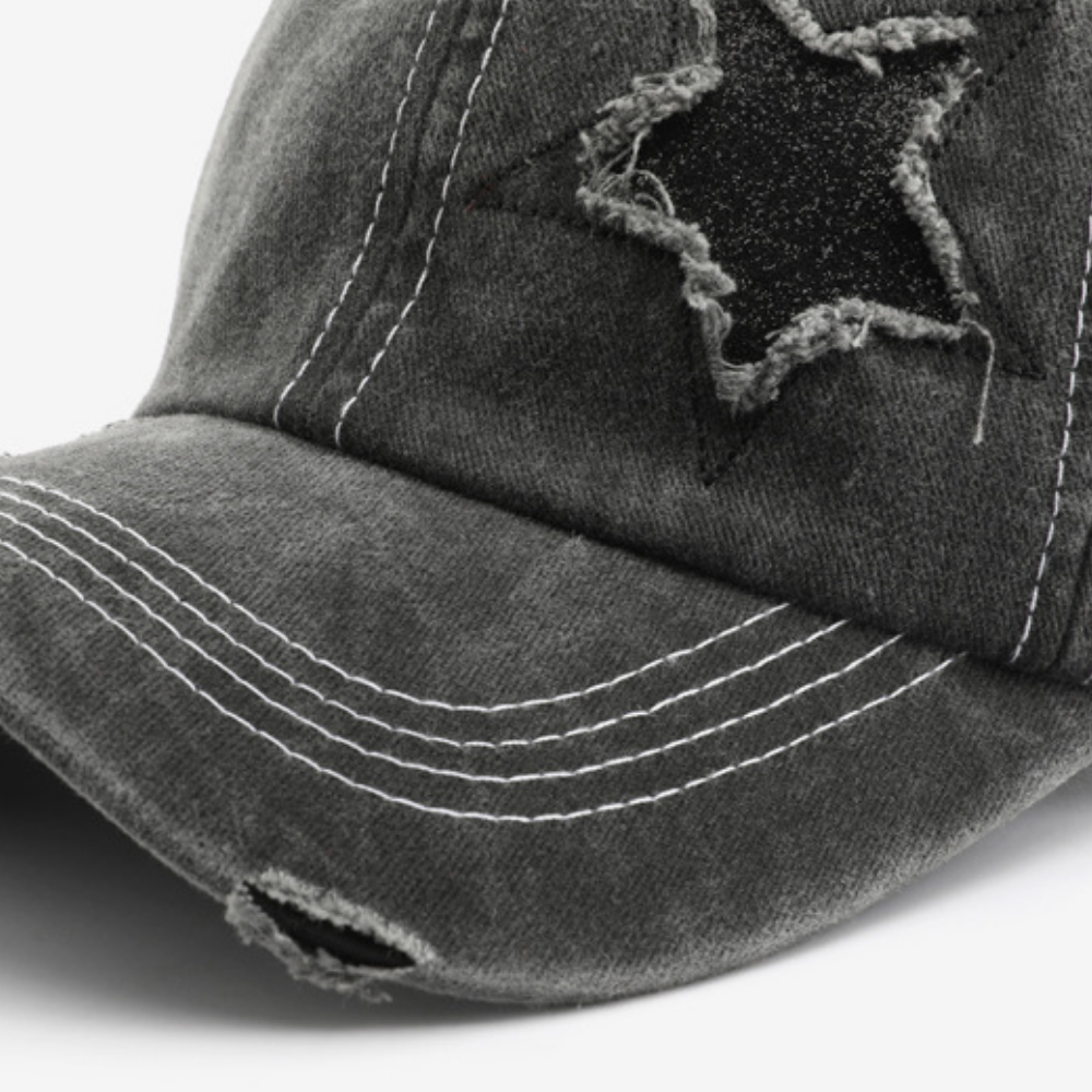 Retro Star Washed Hat