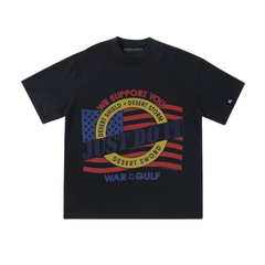 ART IN WAR Just Do War” Tee — Gulf Tactics Edition Details