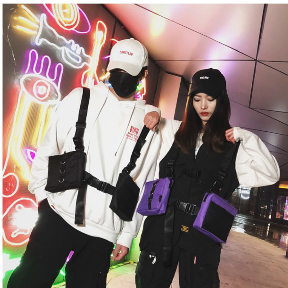 Functional Tactical Hip Hop Belt Bag