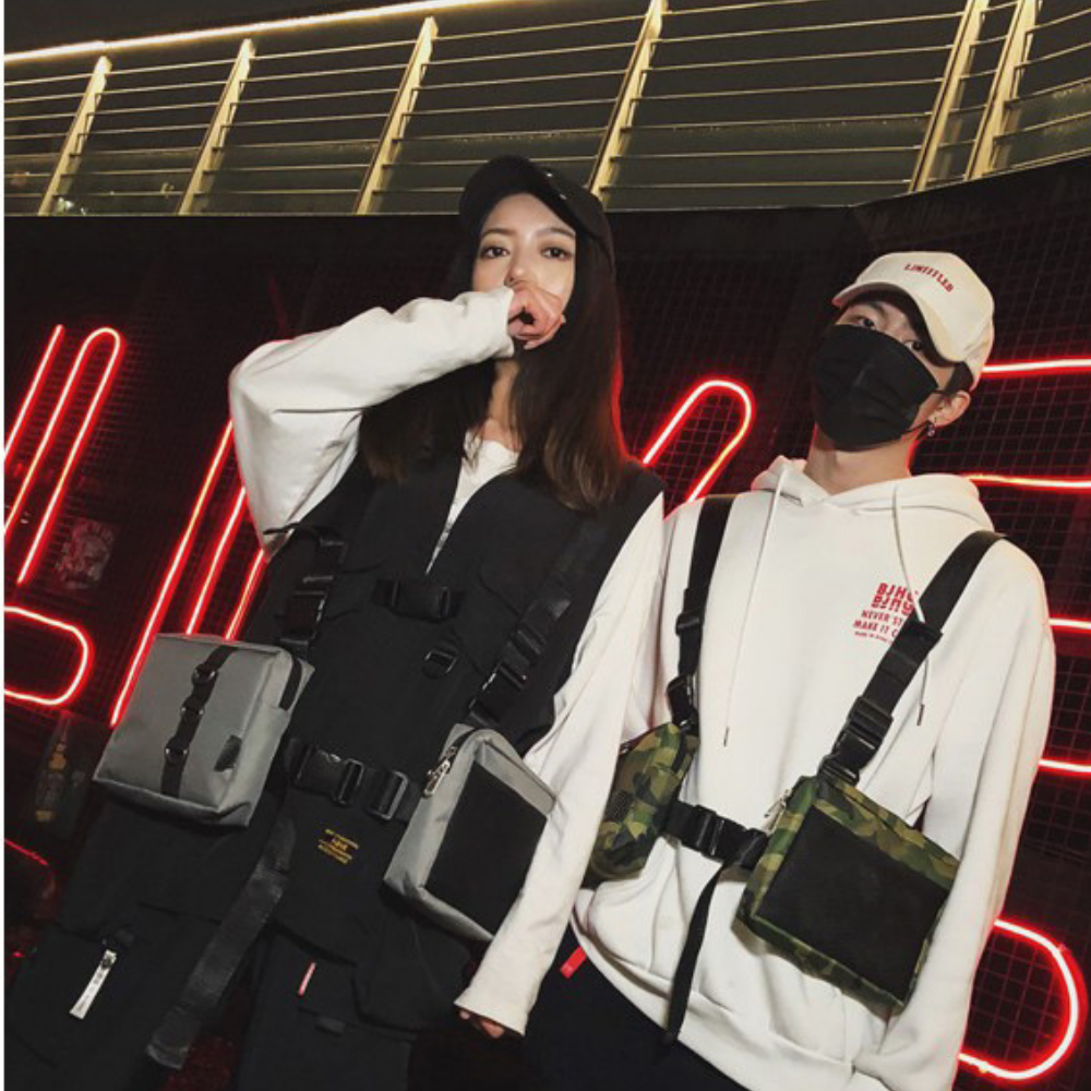 Functional Tactical Hip Hop Belt Bag