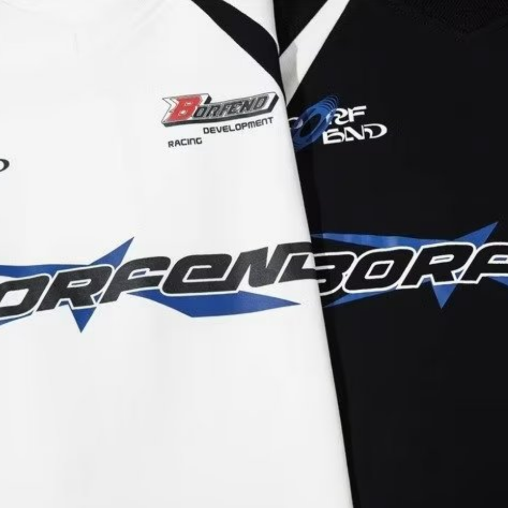 High Street Panel Racing Print T-Shirt